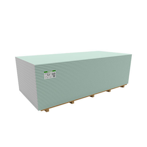 Norgips gipszkarton impregnált GKBI 1200x2000mm 2,4m2 12,5mm 64db/rk