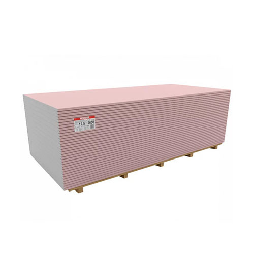 Norgips gipszkarton tűzgátló GKF 1200x2000mm 2,4m2 12,5mm 64db/rk