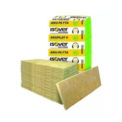   ISOVER Akuplat+ 0,037W/mK 10cm táblás üveggyapot 1200x600mm 7,2m2/csm 20 cs/#