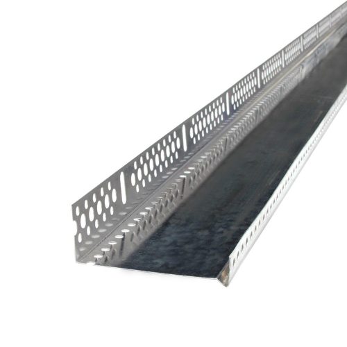 ALU lábazat indító profil 0,5mm x 80mm 2,5m-es