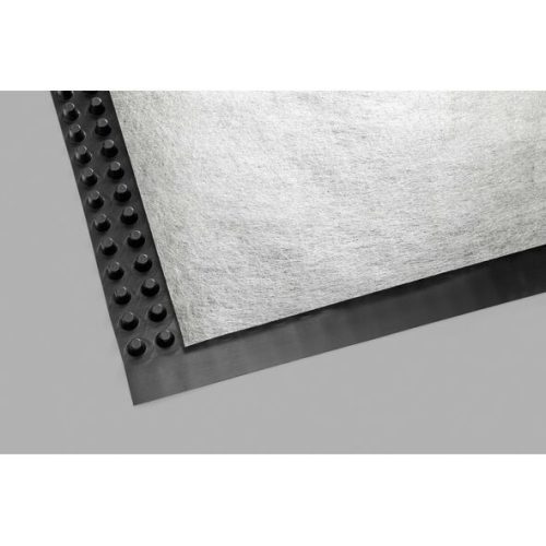 Geotextíliával kasírozott drénlemez 8mm, 2x20m-es tekercs